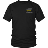 Pennsylvania Dispatcher Thin Gold Line Shirt - Thin Line Style