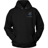 Texas Law Enforcement Thin Blue Line Hoodie - Thin Line Style