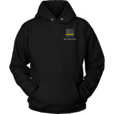 New Mexico Dispatcher Thin Gold Line Hoodie - Thin Line Style