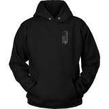 Subdued Halligan Tool Firefighter USA Flag Hoodie - Thin Line Style