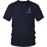 Vermont Dispatcher Thin Gold Line Shirt - Thin Line Style