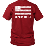 Fire Rescue Deputy Chief Duty Shirt - Thin Line Style
