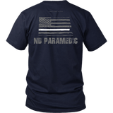 North Dakota Paramedic Thin White Line Shirt - Thin Line Style