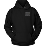 South Dakota Dispatcher Thin Gold Line Hoodie - Thin Line Style