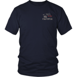 Maryland Firefighter Thin Red Line Shirt - Thin Line Style