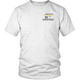 North Carolina Dispatcher Thin Gold Line Shirt - Thin Line Style