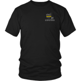 Ohio Dispatcher Thin Gold Line Shirt - Thin Line Style