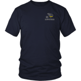 South Carolina Dispatcher Thin Gold Line Shirt - Thin Line Style