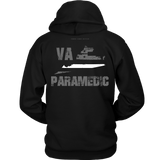 Virginia Paramedic Thin White Line Hoodie - Thin Line Style