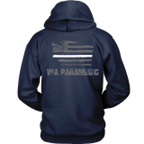 Washington Paramedic Thin White Line Hoodie - Thin Line Style