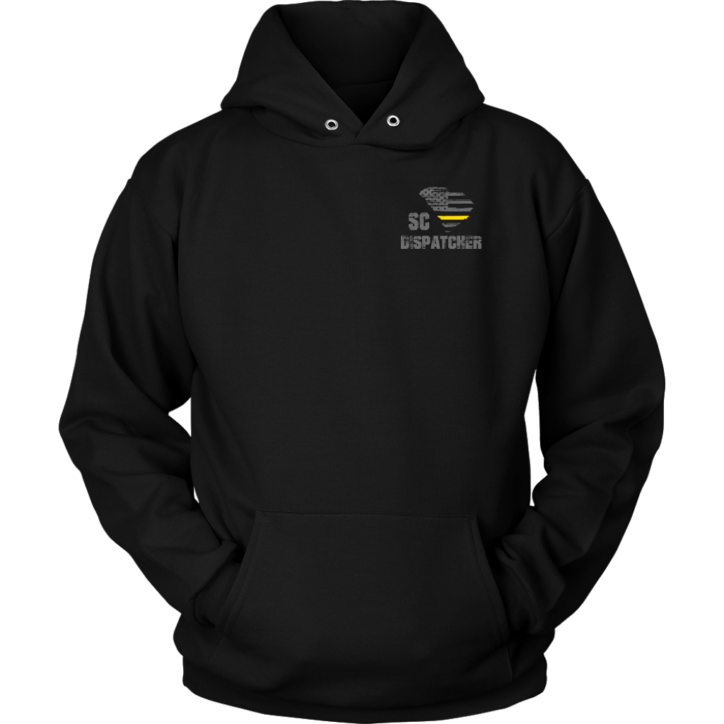 South Carolina Dispatcher Thin Gold Line Hoodie – Thin Line Style